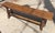 1950s Rustic Oak Farmhouse Bench, 1950s For Sale - Image 5 of 18