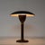 Art Deco Patinated Brass Mushroom Table Lamp, Italy, 1940s For Sale - Image 13 of 15