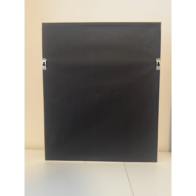 Gen Sohr Contemporary Framed Pencil & Paper Color Study, Blue/Teal by Gen Sohr For Sale - Image 4 of 5