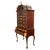 Wood Antique 18thC American Federal Queen Anne Mahogany Bonnet-Top Highboy Salem 1790 For Sale - Image 7 of 18
