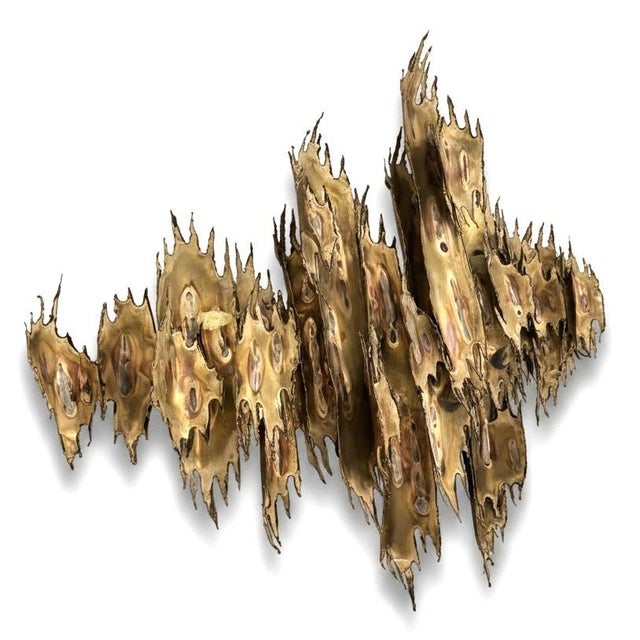 1970s Josef Signed 1973 Brutalist Large Art Copper Metal Welded Wall Sculpture-Rare For Sale - Image 5 of 17