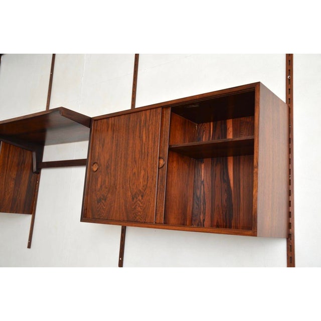 Wood Vintage Danish Wall Mounting Shelving System from FM Møbler, 1960 For Sale - Image 7 of 18