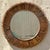 Vintage Coastal Wrapped Rattan Mirror For Sale - Image 4 of 6