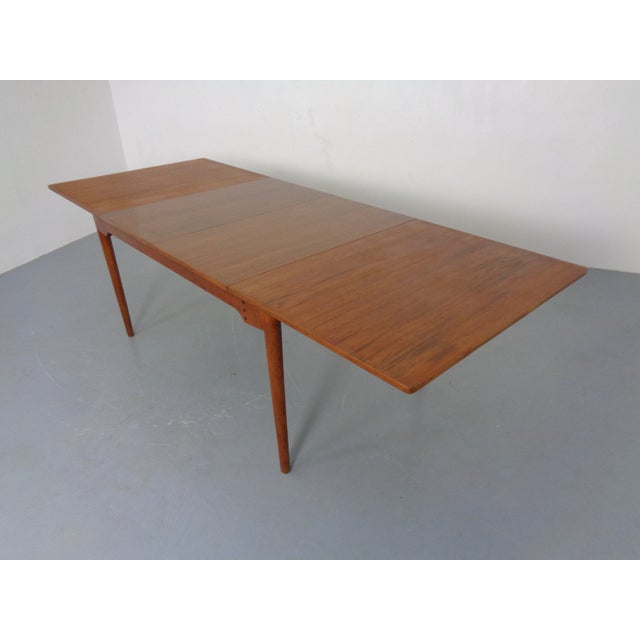 Extandable Teak Model B065 Dining Table by Finn Juhl for Bovirke, Denmark, 1950s For Sale - Image 10 of 18