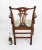 Vintage Chippendale Revival Arm Chairs, 1980s, Set of 8 For Sale - Image 15 of 17