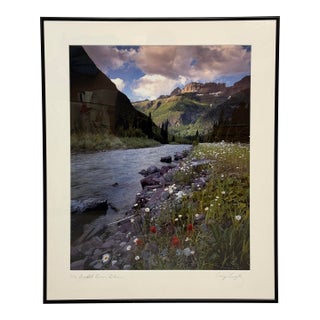 Craig Engle "McDonald River Glacier" Photograph, Signed For Sale