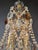 Brass Vintage Venetian Style Crystal Chandelier With Purple and Amber Crystals For Sale - Image 8 of 8