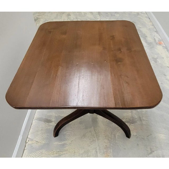 Traditional 18th 19th C Georgian Walnut Tilt Top Breakfast Table For Sale - Image 3 of 9