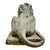 Grand Scale Vintage Continental European Patinated Bronze Recumbent Lions - Pair For Sale - Image 9 of 18