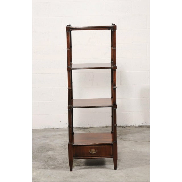 Mid 20th Century Mahogany English Étagère or Shelf For Sale In Atlanta - Image 6 of 14
