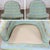 Mid-20th Century Traditional Art Deco Club or Lounge Chair Upholstered W/Beachy Fabric & Bullion Fringe For Sale - Image 17 of 18