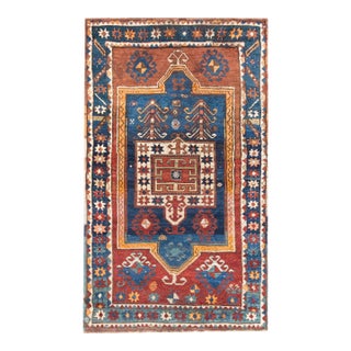 Early 20th Century Persian Kazak Rug For Sale