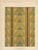 Original French decorative-arts plate from Le Décor Moderne dans la Tenture et le Tissu, Plate 27, showing a geometric...