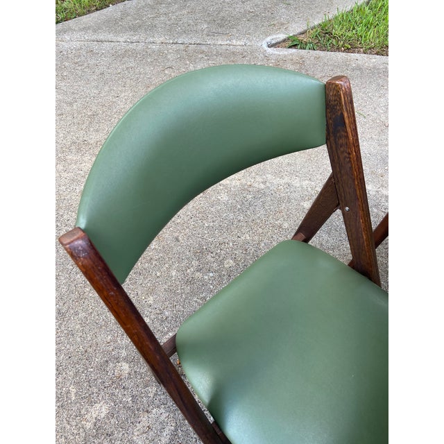 1960s Vintage Stakmore MidCentury Modern Folding Card Table Set with