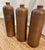 Brown Antique Dutch Salt Glazed Stoneware Gin Bottles. Made in Mid-1800s. For Sale - Image 8 of 14