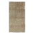 Muted Oushak With All-Over Tribal Design in Light Tones of Taupe and Browns For Sale