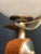 Wood 1960s Italian Space Age Turn Able Table Lamp For Sale - Image 7 of 9