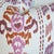 Mally Skok Ikat Crazy Pink Lumbar Pillows For Sale In Greensboro - Image 6 of 6