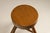Wood Three-Legged Stools in Ash in the style of Charlotte Perriand, 1970s, Set of 2 For Sale - Image 7 of 9