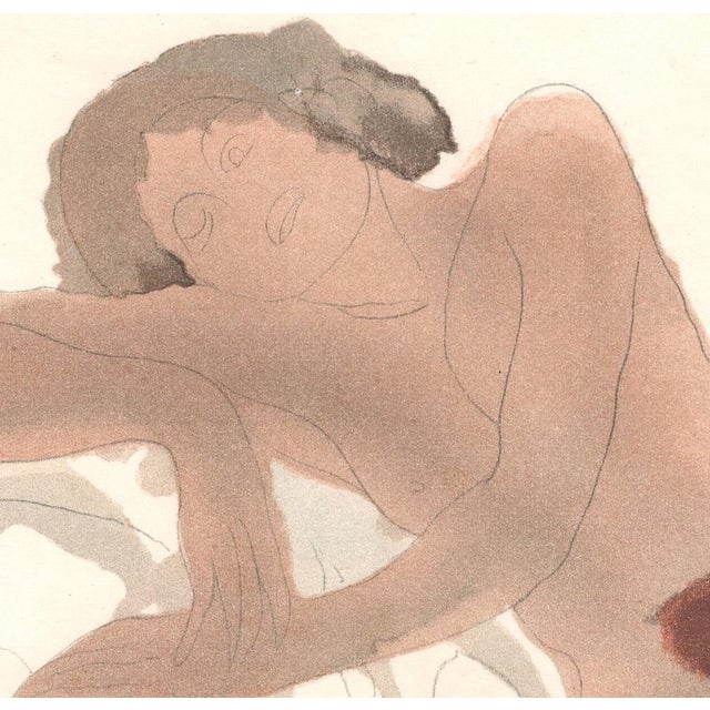 Rodin, Demain si les Génies Veulent Bien\., Nude, Original Lithograph, 1902 For Sale - Image 4 of 8