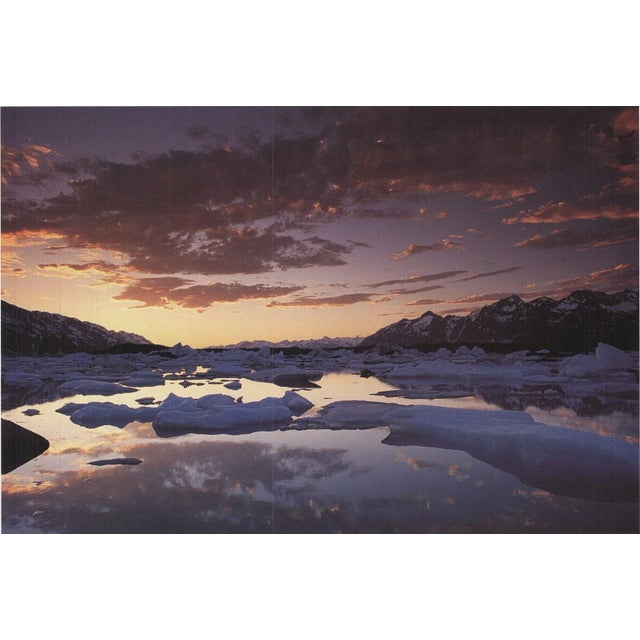 Artist: Art Wolfe Title: St. Elias Mountains Year: 1996 Signed: No Medium: Offset Lithograph Paper Size: 11 x 14 inches (...