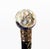 Antique French Gold Plate and Porcelain Walking Sword Stick, 1800s For Sale - Image 11 of 18