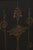 Regency Style Paint Decorated Open Bookshelf Unit For Sale - Image 14 of 16