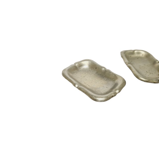 20th Century Art Nóuveau Fish Bones Pads, Poland, 1890s, Set of 3, in Good conditions. Designed 1890 to 1919