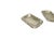 20th Century Art Nóuveau Fish Bones Pads, Poland, 1890s, Set of 3, in Good conditions. Designed 1890 to 1919