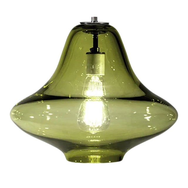 Venus Pendant Light from the Versuvius Collection in Citron For Sale