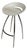 Lyra Bar Stool with White Seat by Sigurdur Thorsteinsson for Design Group Italia / Magis For Sale