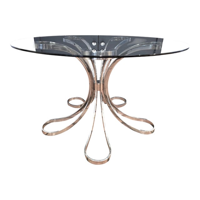Global Views Flower Dining Table For Sale