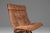 Brown Mid-Century Scandinavian Modern High Back Siesta Lounge Chair & Ottoman Attributed to Igmar Relling for Westnofa, Norway, C. 1970's For Sale - Image 8 of 18