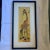 Wood Mid 20th Century Giraffe Painting, Framed For Sale - Image 7 of 7