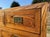 Henredon Vintage Henredon Campaign-Style 7-Drawer Dresser Credenza With Brass Hardware For Sale - Image 4 of 6