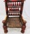 Wood Antique Indian Chair For Sale - Image 7 of 12