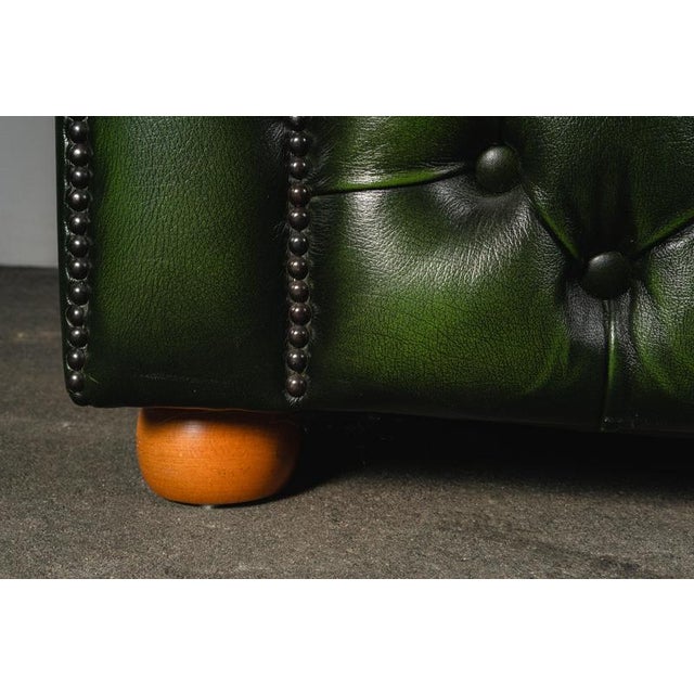 Vintage Chesterfield-Style Lounge Chair For Sale - Image 17 of 18