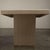 1980s 1980s Travertine Marble Square Dining Table Italian Stone Michael Taylor Style For Sale - Image 5 of 11