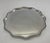 English Silver Scalloped Edge Salver , Gadroon Mount 10 In. For Sale - Image 3 of 8