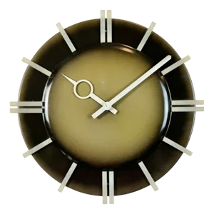 Industrial Office Wall Clock from Pragotron, 1970s