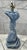 Mid 20th Century John Dickinson Attributed to Draped Plaster Table Lamp For Sale - Image 10 of 12