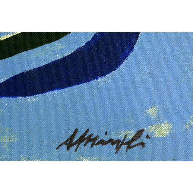 Antonio Minopoli, Music, Acrylic on Raw Canvas, 2007 For Sale - Image 3 of 9