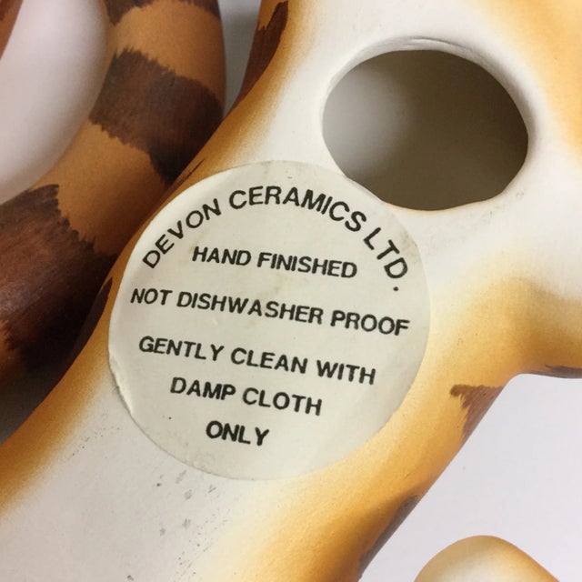 Devon Ceramics England Tiger Cat Family For Sale - Image 10 of 11