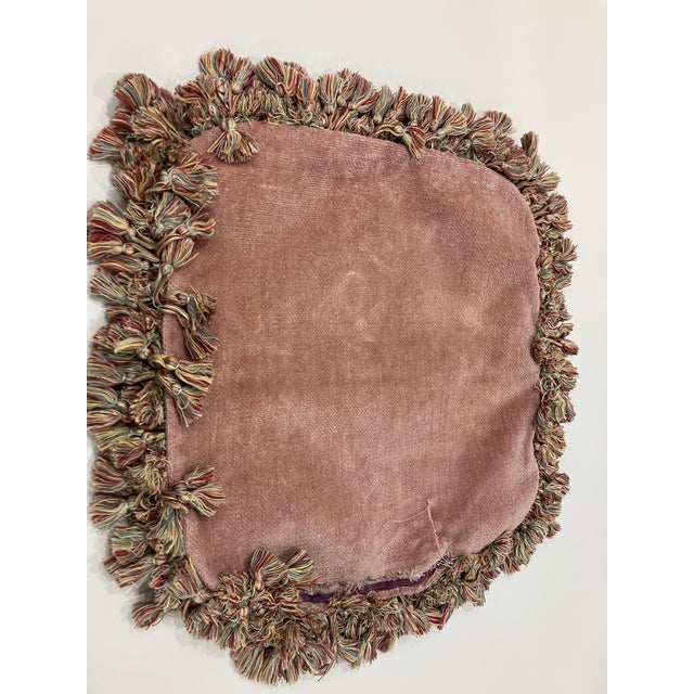 Napoleon III Beadwork Pillow Cover For Sale - Image 4 of 6