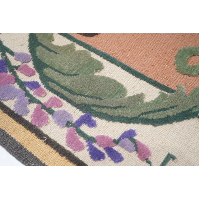 Turkish Sumak Rug 6' X 9' For Sale - Image 10 of 11