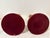 Wood Pair of Hand Turned Vintage Wooden Candle Stick Holders With Velvet Bottoms For Sale - Image 7 of 7