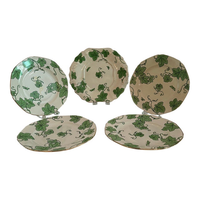 Early 1900s Winkle & Company Plates- Set of 5 For Sale