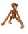 Vintage Teak Wood Articulated Toy Monkey From Denmark For Sale - Image 6 of 6