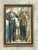 This vintage framed illustration evokes the refined atmosphere of a classic gentlemen’s club, capturing a composed...