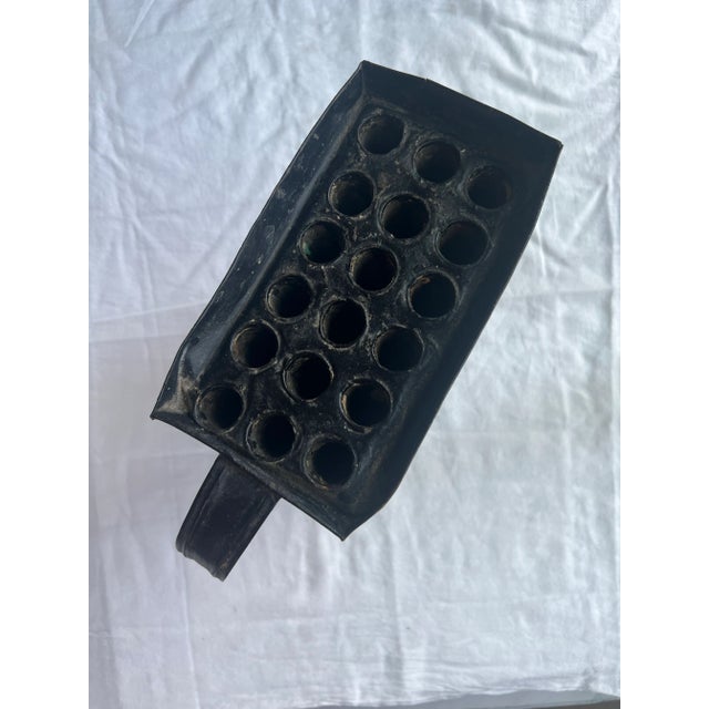 Antique 12 Tube Candle Mold For Sale - Image 4 of 7